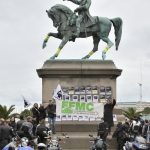 Protest francuskich motocyklist&oacute;w