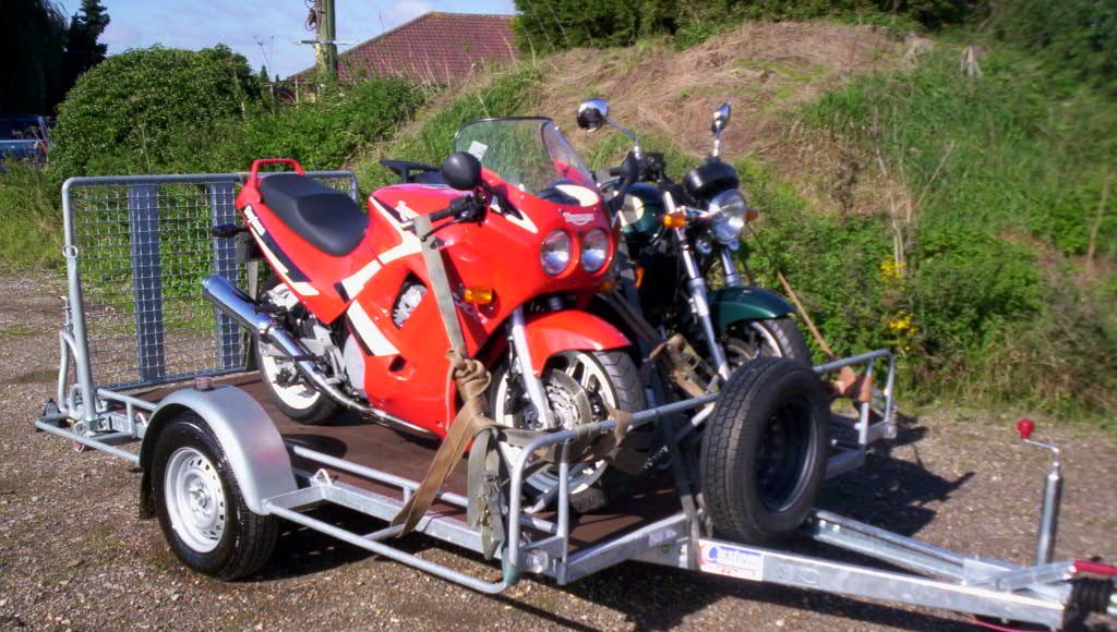 jak przewozić motocykl