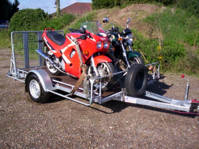 jak przewozić motocykl