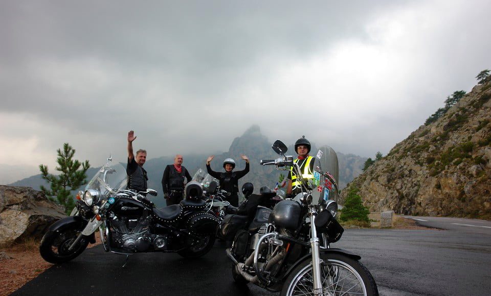 Motocyklowa wyprawa cruiserami w Alpy