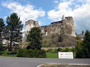 Hotel wkomponowany w historię - zamek Liptovsky Hradok