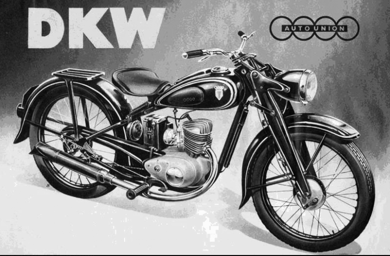 Motocykl DKW, czyli protoplasta