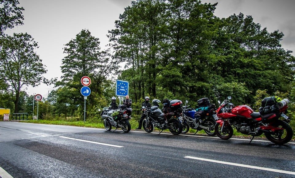 Polska Czechy pierwsza z granic jaką przekraczamy podczas naszej wyprawy