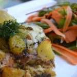 Zapiekanka z łososia Laxpuddin bywa oferowana w IKEA