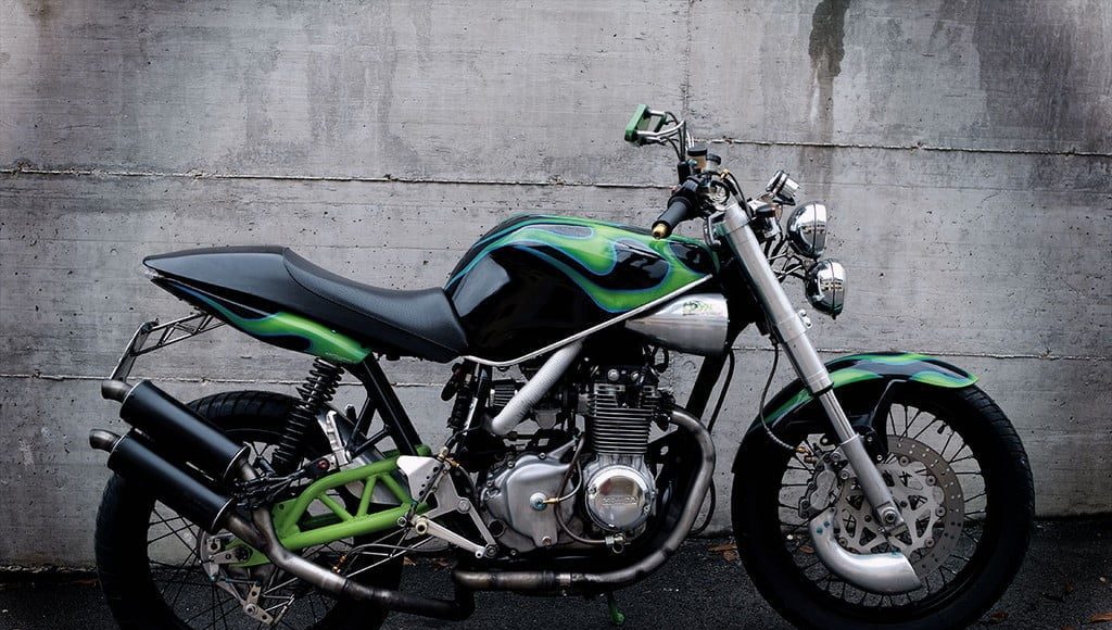 Honda CB  jako rasowy streetfighter