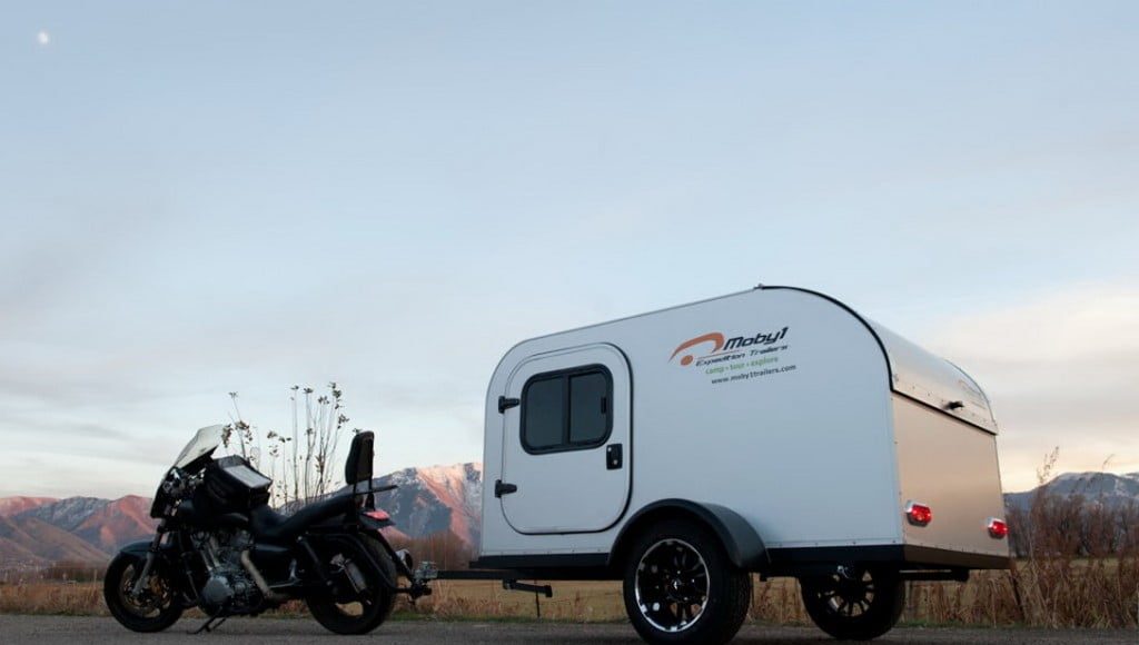 Mototrailer motocyklowa przyczepka wyprawowa