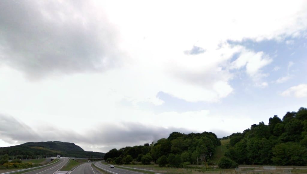 Pechowy zjazd z autostrady – miejsce wypadku (fot. Google Maps)