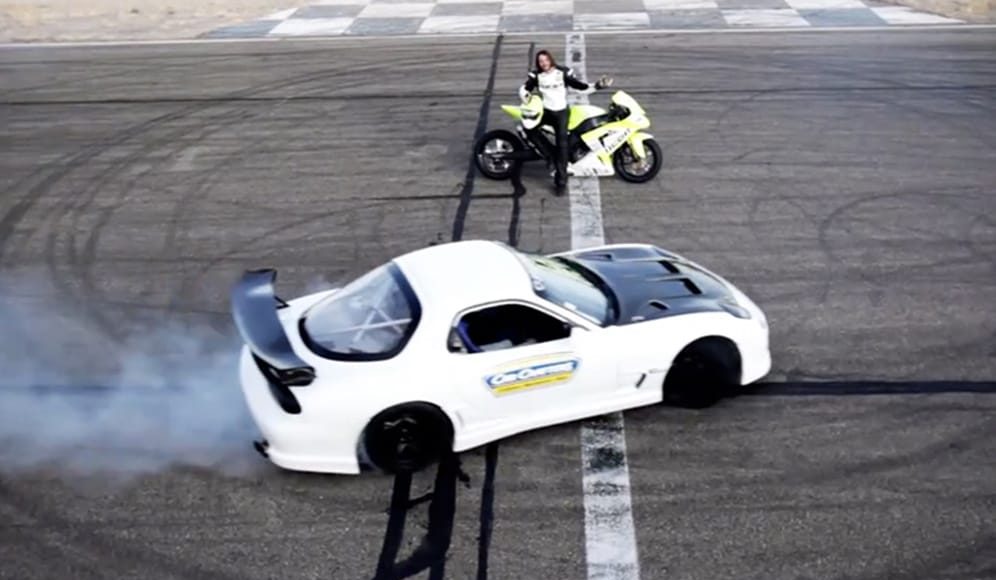 Smochód kontra motocykl