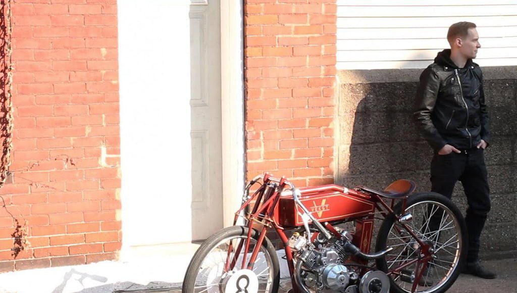 Vekst motocykl inspirowany latami