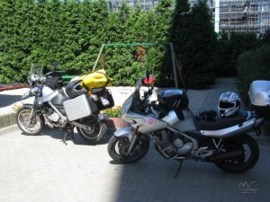 Dookoła Polski. Urlop z przygodami na dwa motocykle