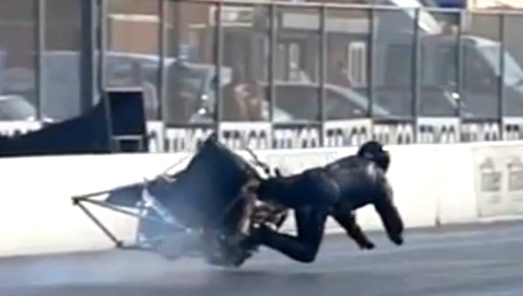 Potworna kraksa draga