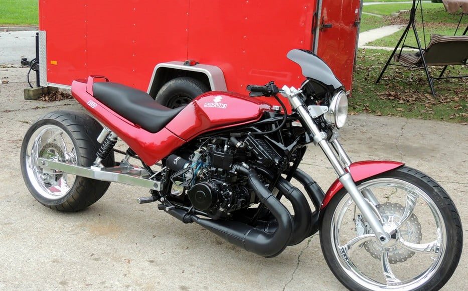 Suzuki VX z silnikiem od skutera śnieżnego