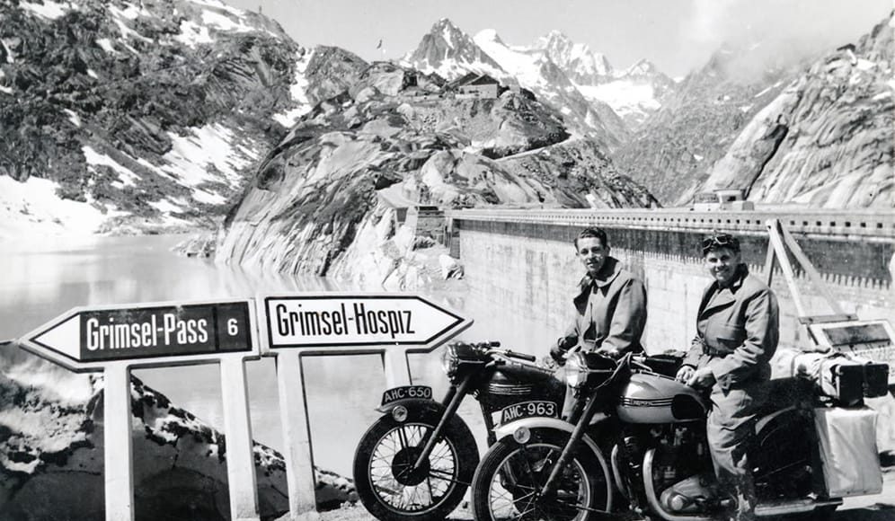 Wyprawa  lat temu Grimsel Pass