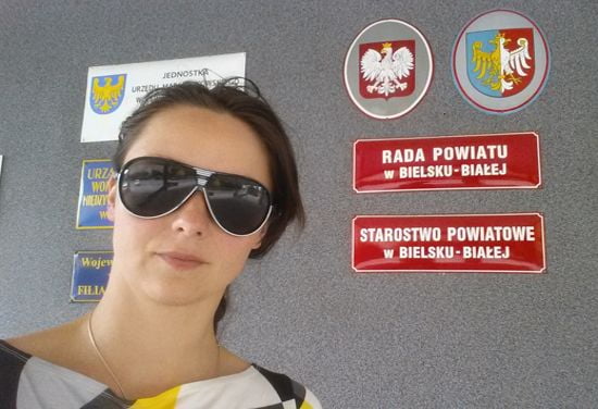 W drodze po odbiór nowego Prawa Jazdy 2014-06-13 17.16.58