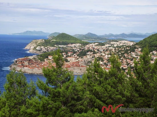 Widok na Dubrovnik