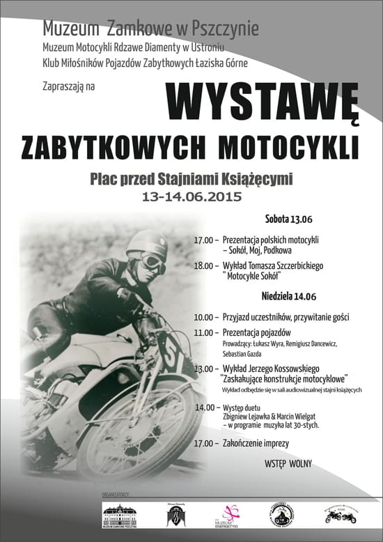 Plenerowa Wystawa Zabytkowych Motocykli 2015 www