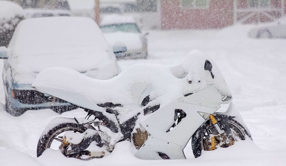 Zimowanie motocykla