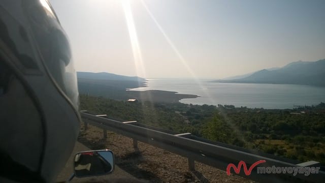 6 Pierwszy widok morza Chorwacja przed Rijeką