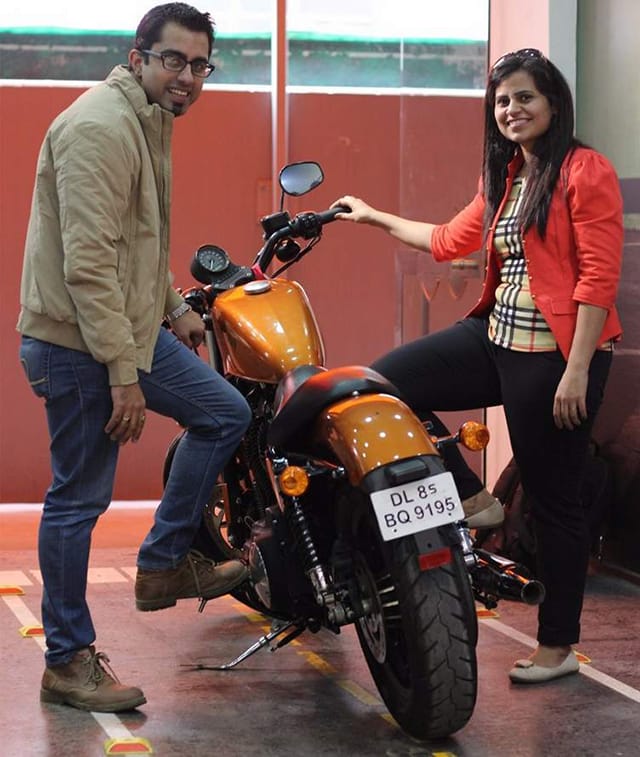 Wife-surprises-husband-by-gifting-Harley-Davidson-2