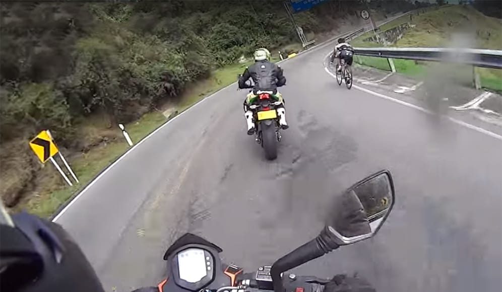 Rower kontra Kawasaki