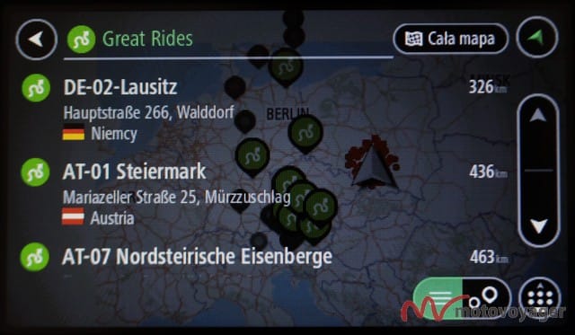 Nawigacja motocyklowa TomTom Rider 410 