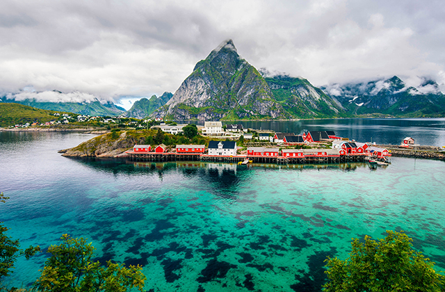 motocyklem do norwegii