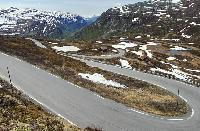 motocyklem do norwegii