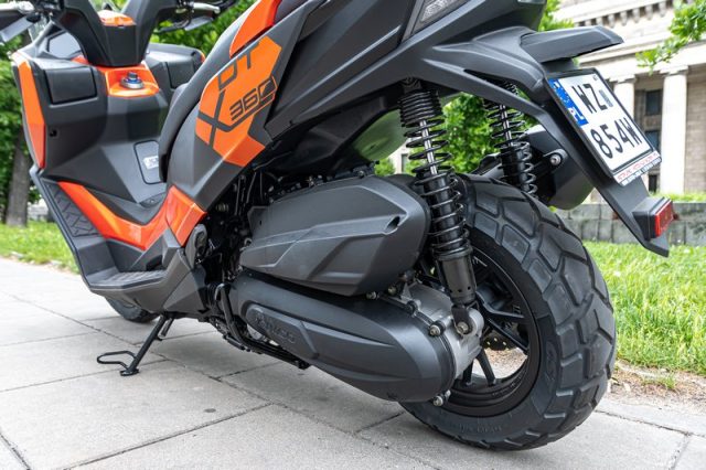 Ku przygodzie &ndash; nowy Kymco DT X125 [dane techniczne, opis, opinia, recenzja, test, cena]