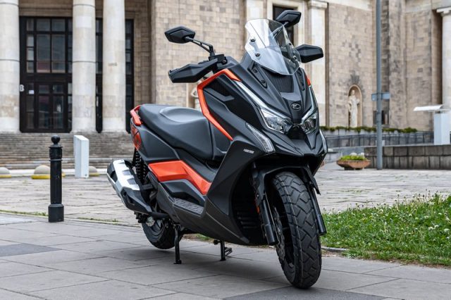 Ku przygodzie &ndash; nowy Kymco DT X125 [dane techniczne, opis, opinia, recenzja, test, cena]