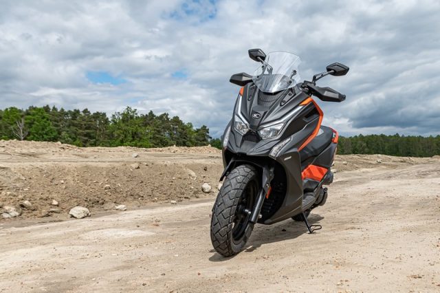 Ku przygodzie &ndash; nowy Kymco DT X125 [dane techniczne, opis, opinia, recenzja, test, cena]