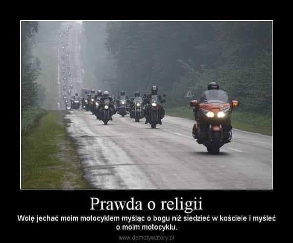 Moto-pato-motocyklowe memy, czyli motocyklista najlepszym rodzajem człowieka…