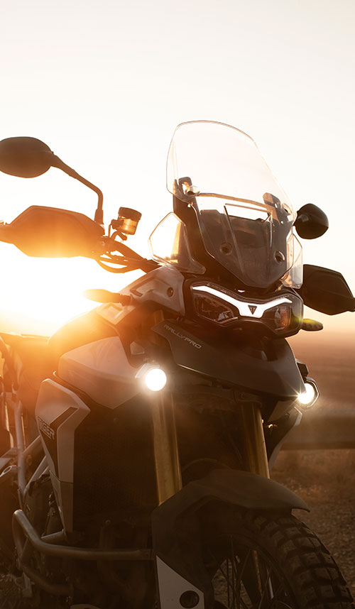 Nowy Triumph Tiger 900 GT Rally PRO 2020