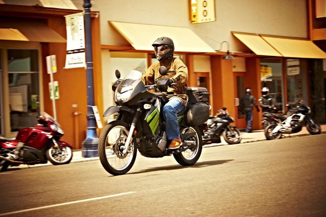 Kawasaki KLR 650 adventure enduro motocykl