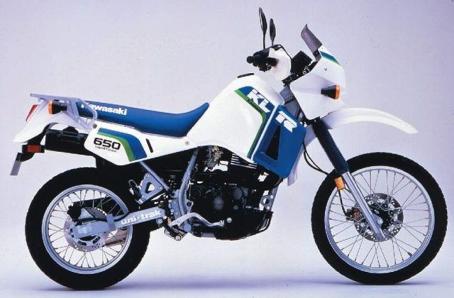 Kawasaki KLR650 kultowe enduro rok 86