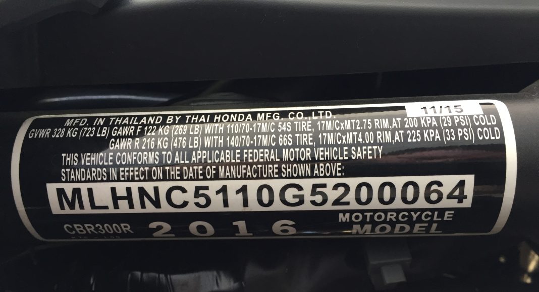 numer vin pojazdu motocykla samochodu obowiązkowy na otomoto scaled