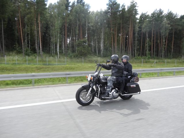 Kufry w cruiserze