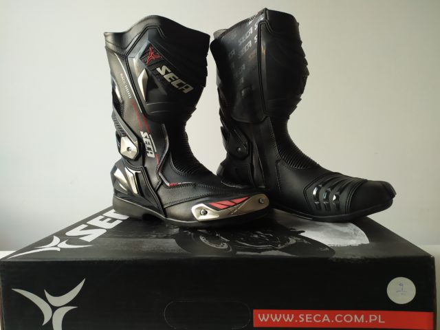 Sportowe buty motocyklowe SECA Race Tech II [opinia, pierwsze wrażenie]