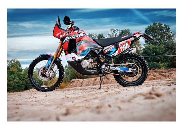 rd 07 africa twin dakar ivan replica kit
