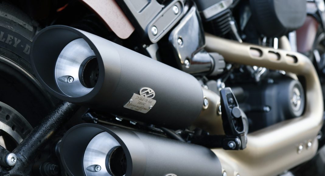 wydech tłumik exhaust limit głośności motocykl