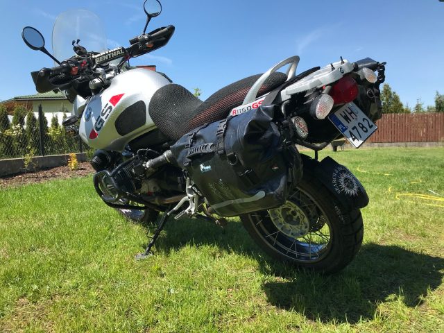 Jakie wodoodporne sakwy motocyklowe opinia wady zalety test Amphibious Motobag II
