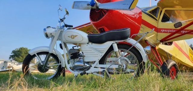 WSK M06 b1 polski motocykl zabytkowy PRL retro vintage