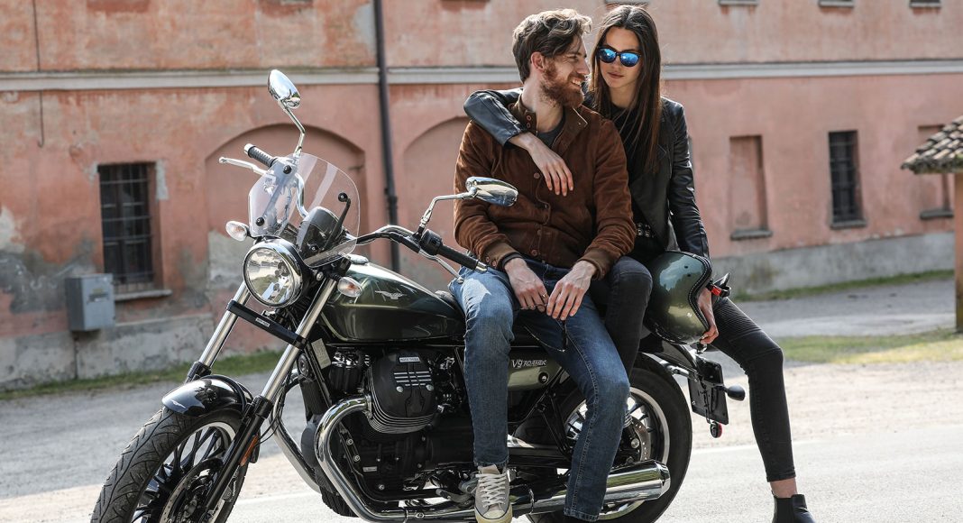 Moto Guzzi V klasyczny motocykl vintage miejski