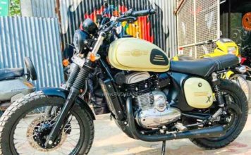 Jawa scrambler motocykl terenowy enduro klasyczny miejski