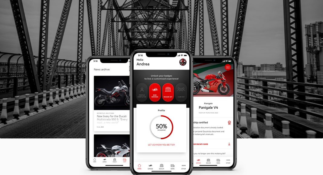 MyDucati app UC High