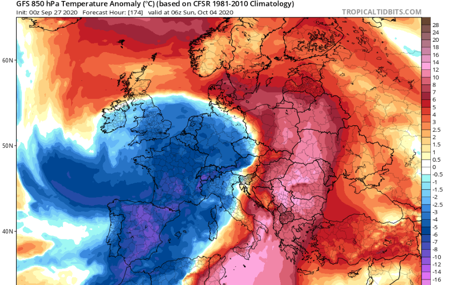 pogoda dla motocyklistów październik