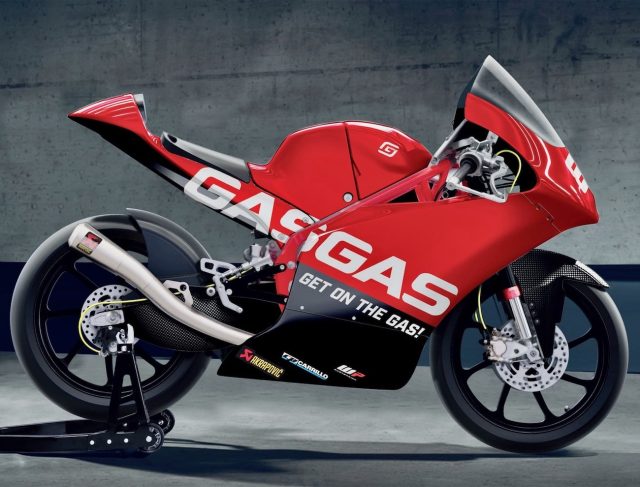 GASGAS wystawia sw&oacute;j motocykl w 2021 w Mistrzostwach Świata Moto3!
