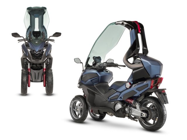 Kymco rozpoczyna produkcję tr&oacute;jkołowego maxiskutera
