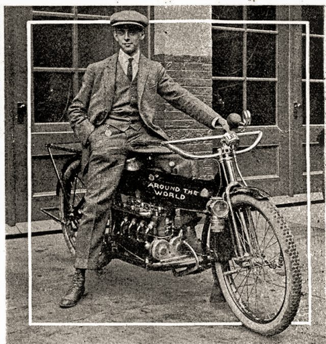 Historia pierwszej na świecie motocyklowej wyprawy dookoła świata