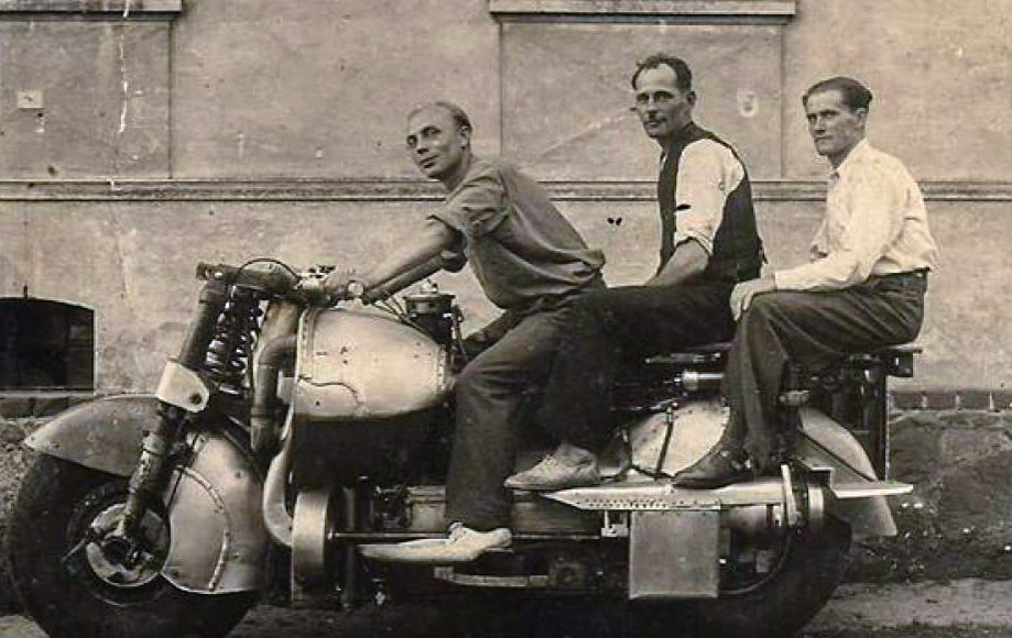 MSS motocykl polski amatorski prototyp