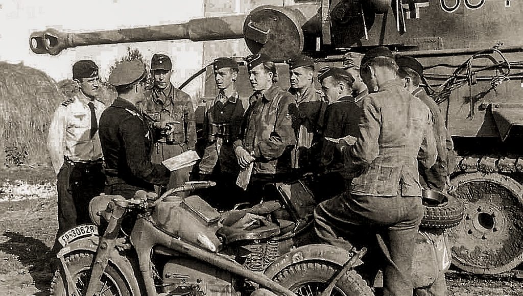 Zundapp KS motocykl wojskowy niemiecki wojenny weteran zabytkowy